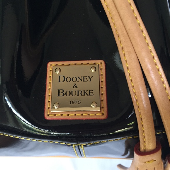 Dooney & Bourke Patent Leather Drawstring Bag - Picture 5 of 8